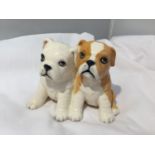 A ROYAL DOULTON 'THE BULLDOG PUPS' FIRST