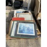 A LARGE QUANTITY OF ASSORTED PRINTS AND PICTURES