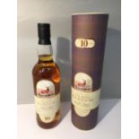 A GLEN GARIOCH HIGHLAND SINGLE MALT SCOTCH WHISKY AGED 10 YEARS 70 CL 40% VOL. PROCEEDS TO BE