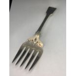 A HALLMARKED SHEFFIELD SILVER FORK GROSS WEIGHT 108.1 GRAMS