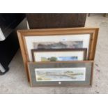 AN ASSORTMENT OF FRAMED PRINTS AND PICTURES