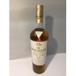 THE MACALLAN SINGLE MALT HIGHLAND SCOTCH WHISKY FINE OAK 10 YEARS OLD, 70CL 40% VOL. PROCEEDS TO