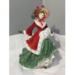 A ROYAL DOULTON FIGURINE 'WINTERTIME' HN 3622 VGC