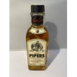 A 75.7CL BOTTLE OF THE ORIGINAL HUNDRED PIPERS FINEST SCOTCH WHISKY 35% PROOF 1960'S BOTTLING