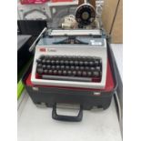 A RETRO ERIKA TYPEWRITER