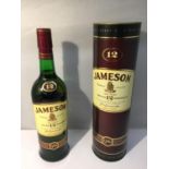 A JAMESON TRIPLE DISTILLED IRISH AGED 12 YEARS WHISKEY 70CL 40% VOL. PROCEEDS TO GO TO EAST CHESHIRE