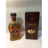 A BOXED CARDHU SPEYSIDE SINGLE MALT SCOTCH WHISKY AGED 12 YEARS 70CL 40% VOL. PROCEEDS TO GO TO EAST