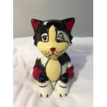 A HANDPAINTED AND SIGNED LORNA BAILEY CAT ALI