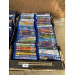 A COLLECTION OF OVER 60 VARIOUS BLU-RAY DVDS