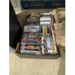 A LARGE COLLECTION OF VARIOUS DVDS