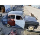 AN AUSTIN A30 / A35 UNFINISHED PROJECT FROM A DECEASED ESTATE REGISTERED OCT 1954 800CC ENGINE