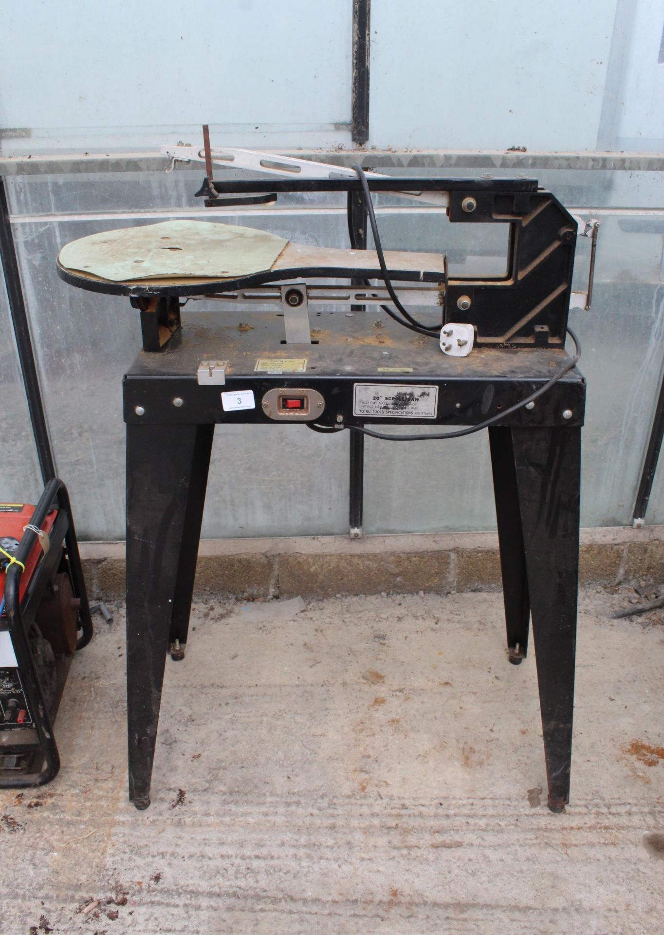 A 20" SCROLL SAW NO VAT