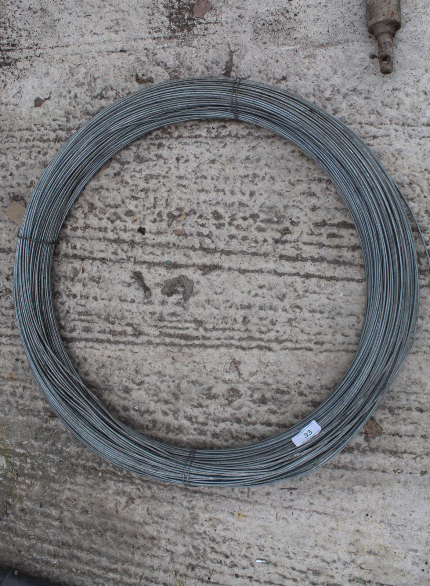 ROLL OF PLAIN WIRE NO VAT