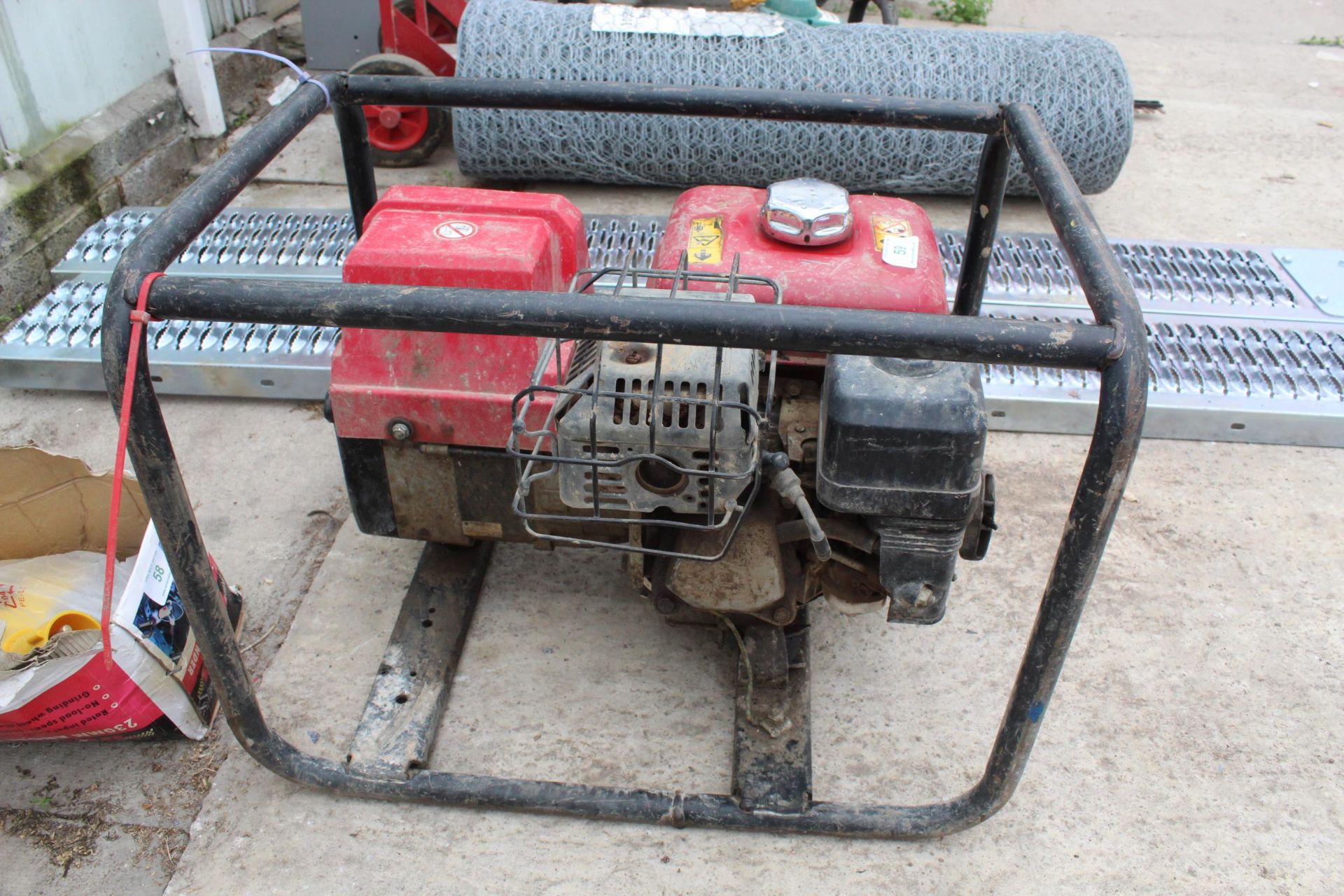 EC 2000 PETROL HONDA GENERATOR + VAT - Image 2 of 2