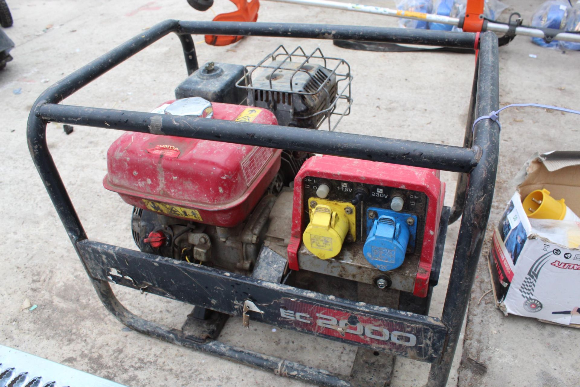 EC 2000 PETROL HONDA GENERATOR + VAT