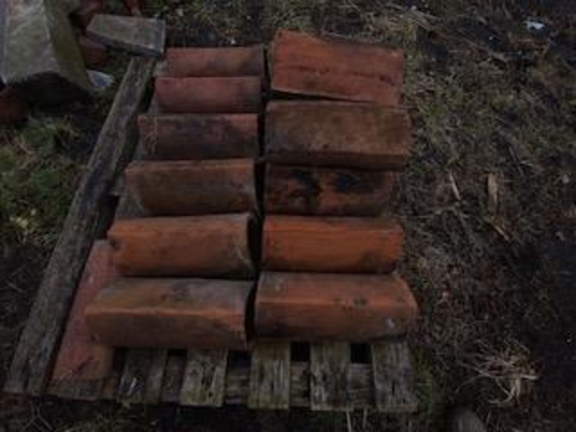 2 PALLETS OF CLAY LAND PIPES + VAT