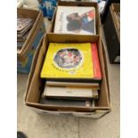 A LARGE COLLECTION OF VINTAGE LP RECORDS