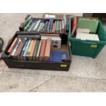 A LARGE ASSORTMENT OF VINTAGE BOOKS