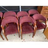 SIX EASE & CO BANQUETING CHAIRS