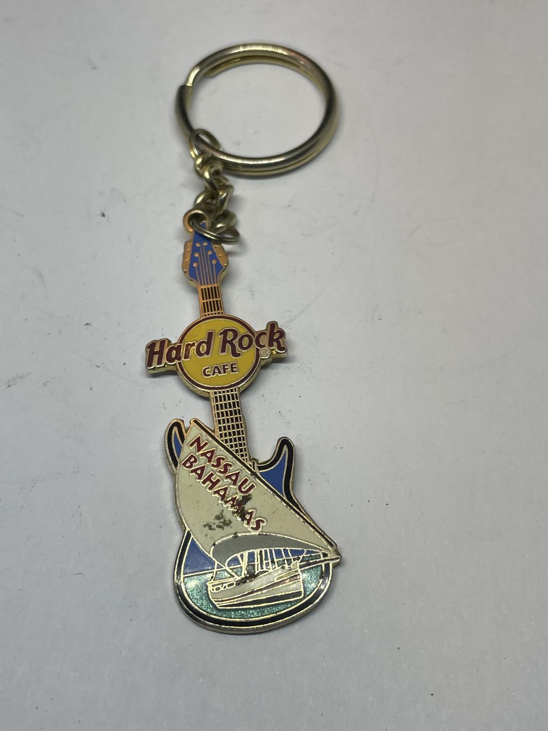 A HARD ROCK CAFE KEY RING