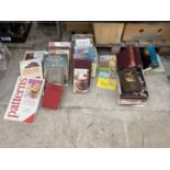 A LARGE ASSORTMENT OF VINTAGE BOOKS