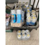 A LARGE QUANTITY OF CANS OF HYCOTE BODY SHOP ALUMINIUM COAT SPRAY