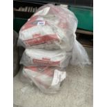THREE BAGS OF FLOOR AND WALL TILE ADHESIVE