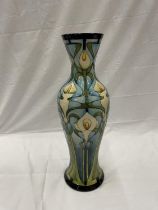 A TALL MOORCROFT CALLA LILY VASE HEIGHT 52CM