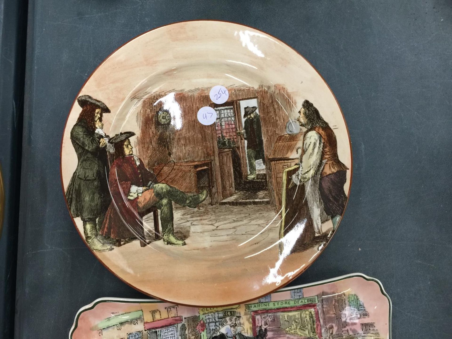 TWO PIECES OF DICKENS SERIES WARE PLATES - Image 3 of 3