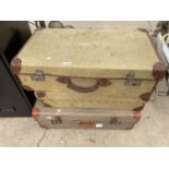 THREE VINTAGE TRAVEL CASES