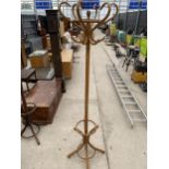 A BENTWOOD HAT STAND