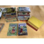 A LARGE COLLECTION OF ENID BLYTON NOVELS TO INCLUDE HARDBACK FIRST EDITIONS, BRER RABBIT'S A RASCAL,