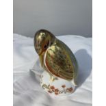A ROYAL CROWN DERBY FIRSTS KINGFISHER