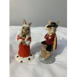 TWO BUNNYKINS FIGURES