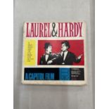 A LAUREL AND HARDY BOXED 8MM FILM REEL