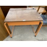 A MID 20TH CENTURY CHILDS DESK