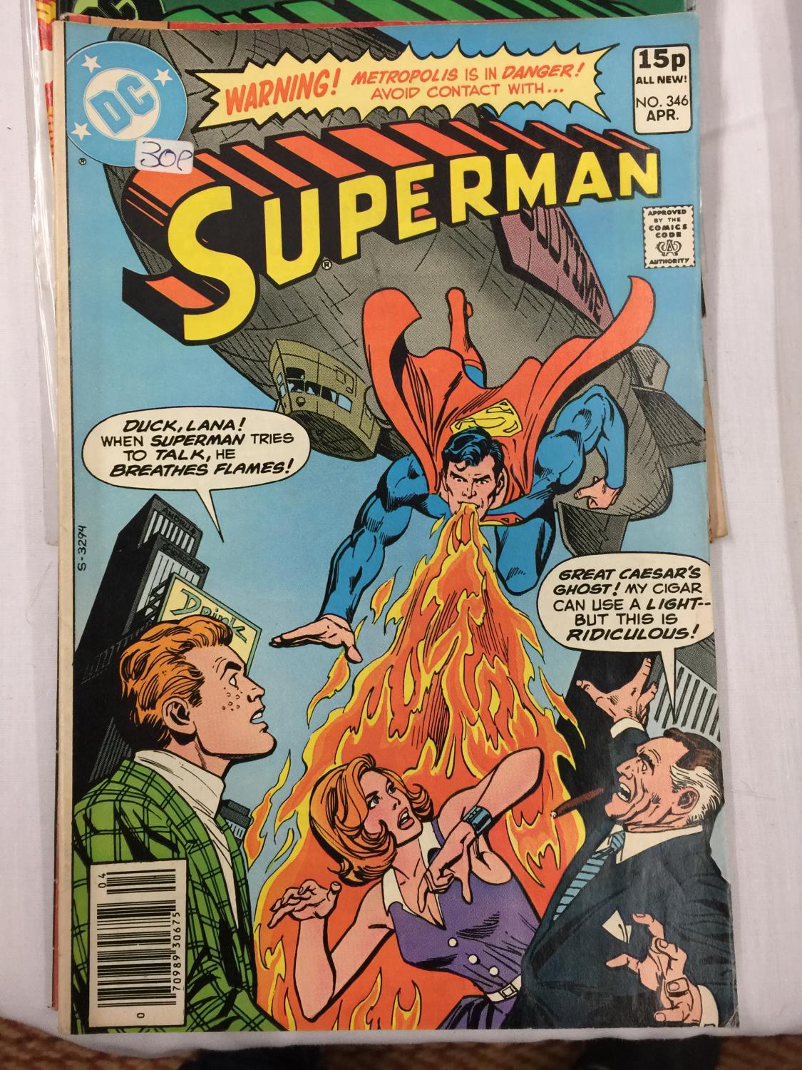 A LARGE COLLECTION OF 57 DC SUPERMAN COMICS DATED BETWEEN 1978 - 1995 - Bild 3 aus 10