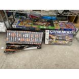 A LARGE ASSORTMENT OF VINTAGE AND RETRO GAMES TO INCLUDE THE GAME OF LIFE, CLUEDO AND TO ALSO