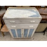 A MID 20TH CENTURY PAINTED TALLBOY