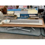 TWO RETRO KNITTING MACHINES TO INCLUDE A JONES AND A JONES KH-588