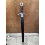 A LARGE EXCALIBUR STYLE SWORD