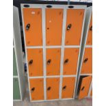 A NINE SECTION PROBE LOCKER UNIT