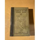 A TIMES OF CEYLON GREEN BOOK 1931 IN A PROTECTIVE CLEAR WRAPPER, PUBLISHED BY BLACKFRIAR HOUSE