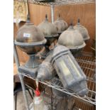 AN ASSORTMENT OF DECORATIVE OUTSIDE LIGHTS