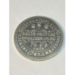 A MARKED 925 SILVER LIMITED EDITION COIN 2074/5000