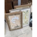 AN ASSORTMENT OF FRAMED PRINTS AND PICTURES