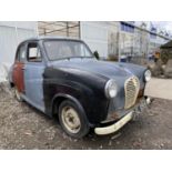 AN AUSTIN A30 / A35 UNFINISHED PROJECT FROM A DECEASED ESTATE REGISTERED OCT 1954 800CC ENGINE