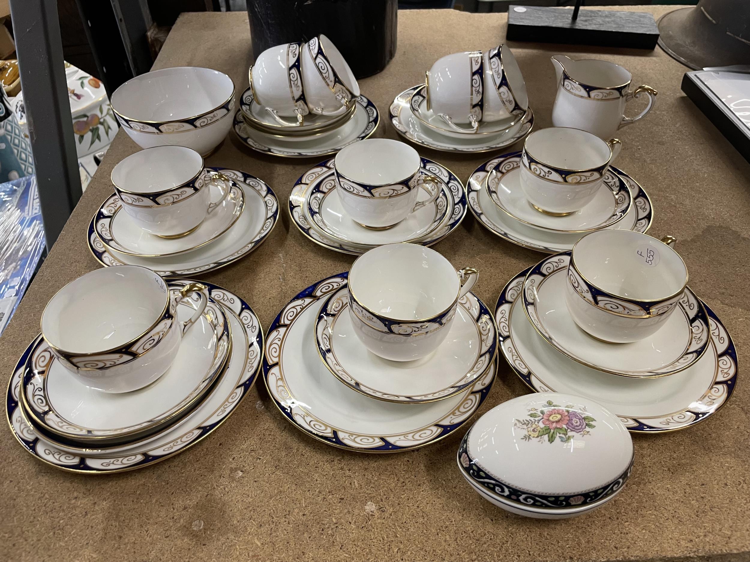 A COLLECTION OF PARAGON CHINA CUPS, SAUCERS, PLATES, ETC