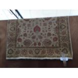 A 100% WOOL HAND KNOTTED PAKISTAN RUG 195 X 151