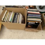 A LARGE COLLECTION OF VARIOUS LP RECORDS